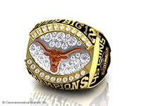 UT Football Big 12 Championship Ring'09